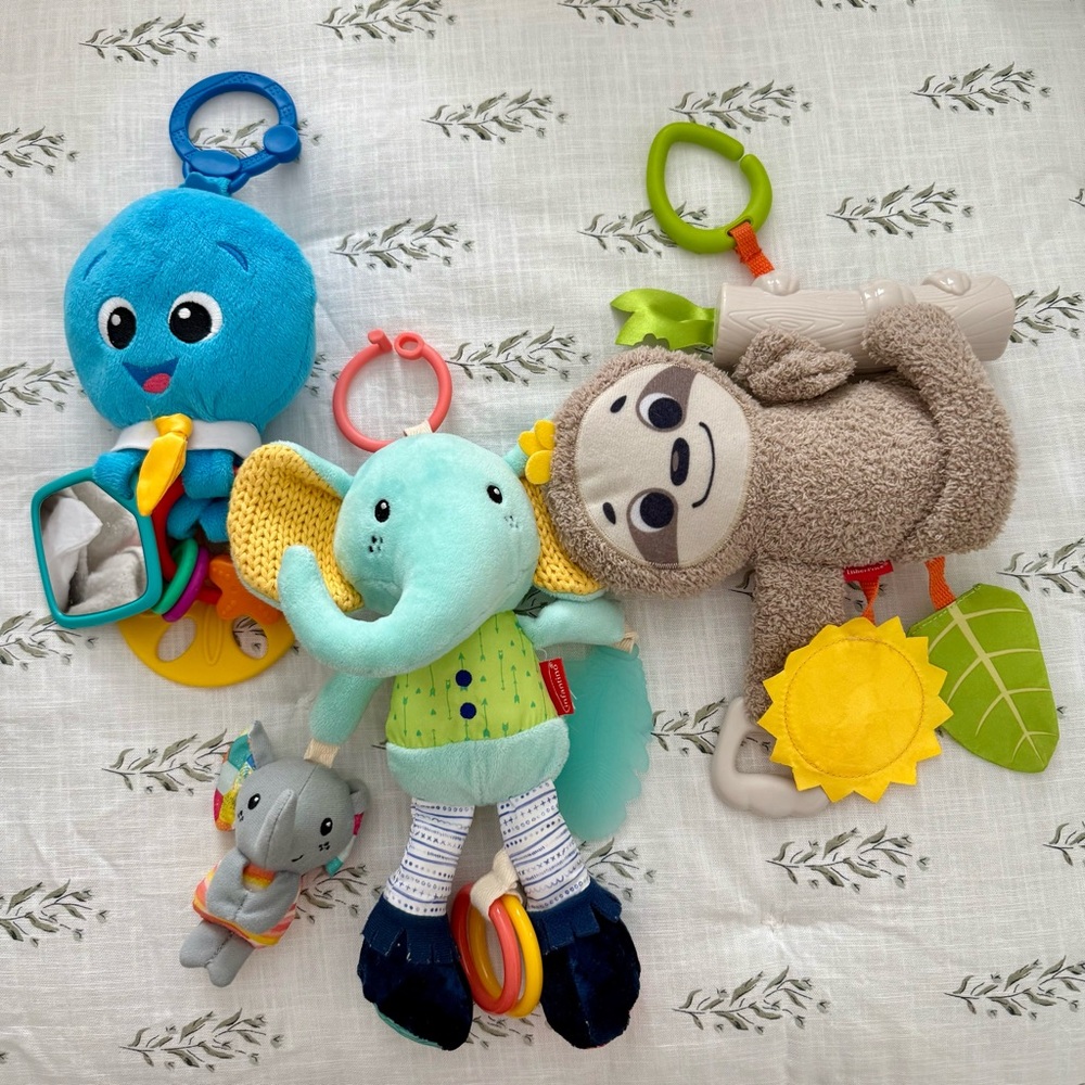 Fisher-Price, Infantino, Baby Einstein stroller toy set